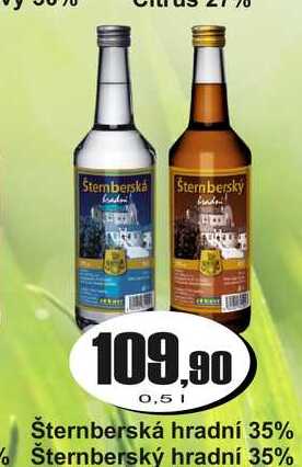 Šternberská hradní 35% 0,5l