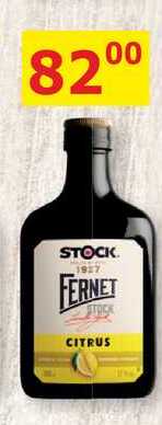 STOCK FERNET CITRUS 0,2l