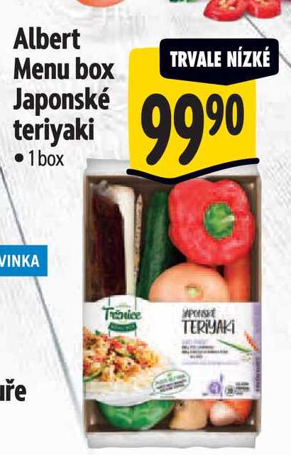 Albert Menu box Japonské teriyaki