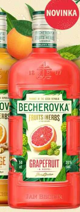 BECHEROVKA GRAPEFRUIT & HOPS 1l