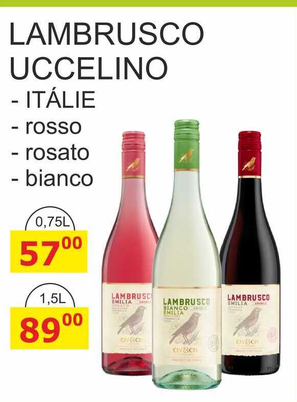 LAMBRUSCO UCCELINO 0,75l