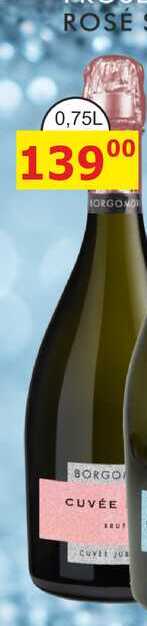 Borgomori Cuvée Rosé Brut 0,75l 11,5%