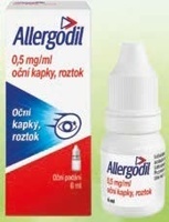 Allergodil 0,5 mg/ml oční kapky, roztok