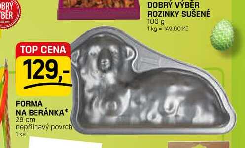 FORMA NA BERÁNKA* 29 cm  