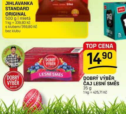 DOBRÝ VÝBĚR ČAJ LESNÍ SMĚS 35 g