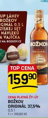 BOŽKOV ORIGINÁL 37,5% 0,5l