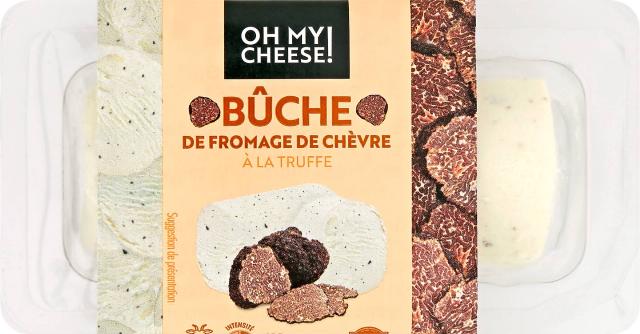 OH MY CHEESE Kozí váleček s lanýži