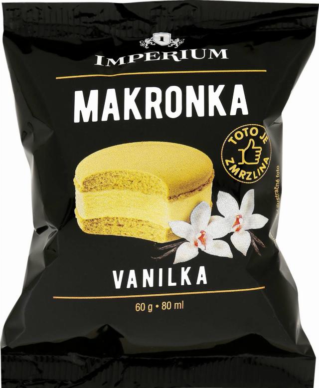 Imperium Zmrzlina makronka vanilka