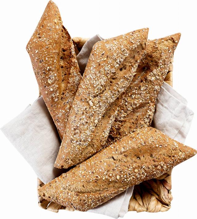 Rustikální bageta s pohankou