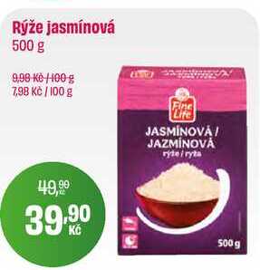 FineLIfe Rýže jasmínová 500 g 