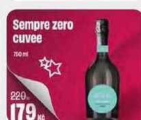 Sempre zero Cuvee 750ml 