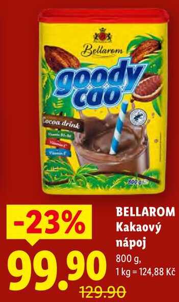 BELLAROM Kakaový nápoj, 800 g