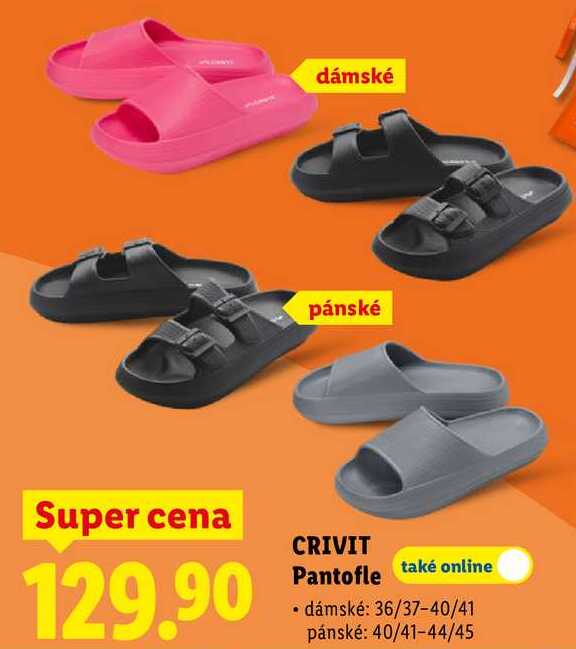 CRIVIT Pantofle 