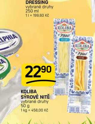 KOLIBA SÝROVÉ NITĚ vybrané druhy 50 g 