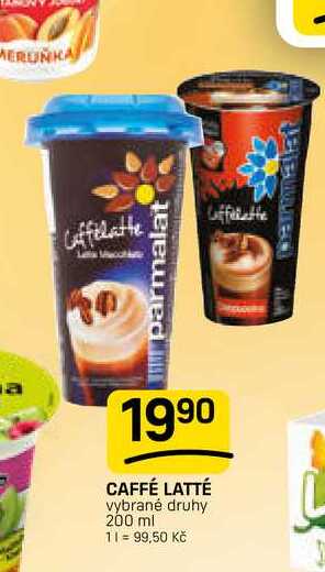 CAFFÉ LATTÉ vybrané druhy 200 ml 