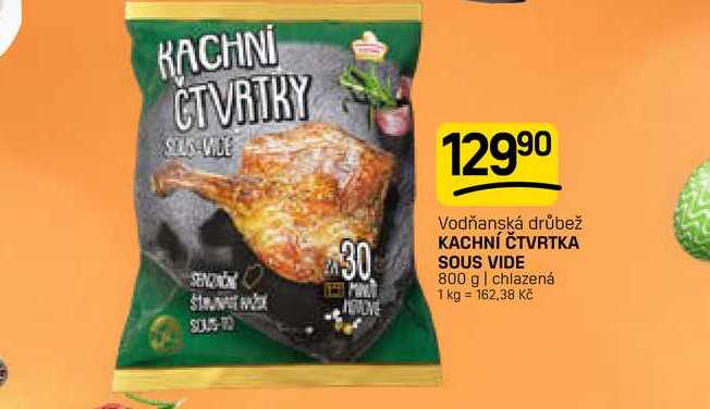 KACHNÍ ČTVRTKA SOUS VIDE 800 g | chlazená