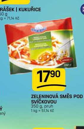 ZELENINOVÁ SMĚS POD SVÍČKOVOU 350 g