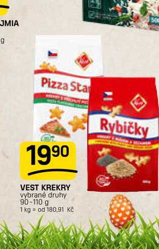 VEST KREKRY vybrané druhy 90-110 g 