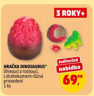HRAČKA DINOSAURUS, 1 ks