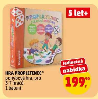 HRA PROPLETENEC, 1 balení