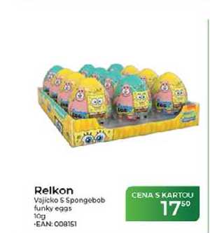 Relkon Vajíčko S Spongebob funky eggs 10g