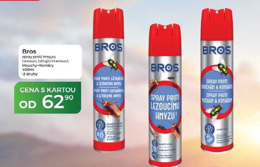 Bros spray proti hmyzu 400ml