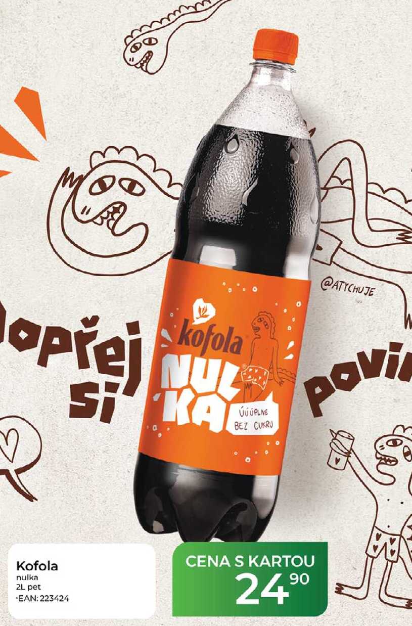 Kofola nulka 2l
