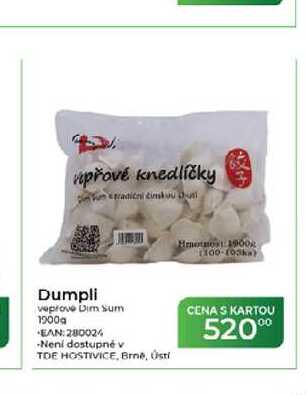 Dumpli veprove Dim Sum 1900g