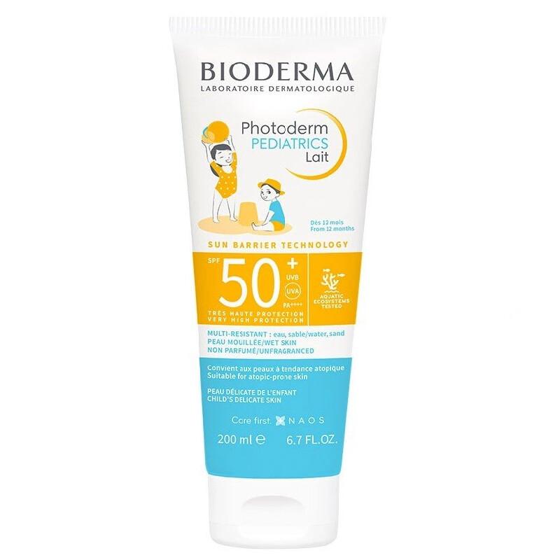 Bioderma Photoderm Pediatrics opalovací mléko SPF 50+ 200 ml Lékárna LEMON