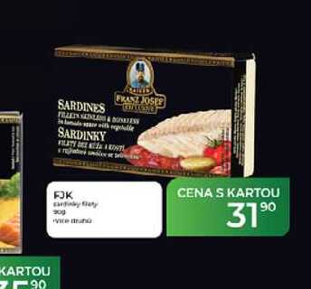 FJK sardinky filety 90g