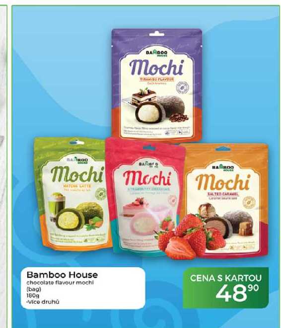 Bamboo House chocolate flavour mochi  180g