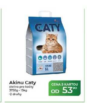 Akinu Caty stelivo pro kočky 3750g-15kg