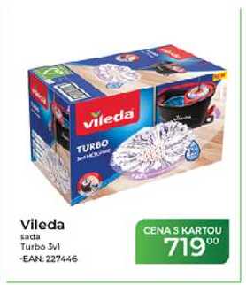 Vileda sada Turbo 3v1