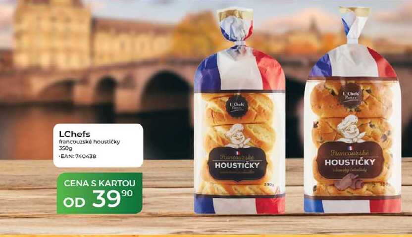 LChefs francouzské houstičky 350g