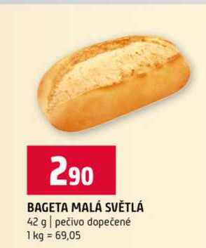 Bageta malá světlá 42g