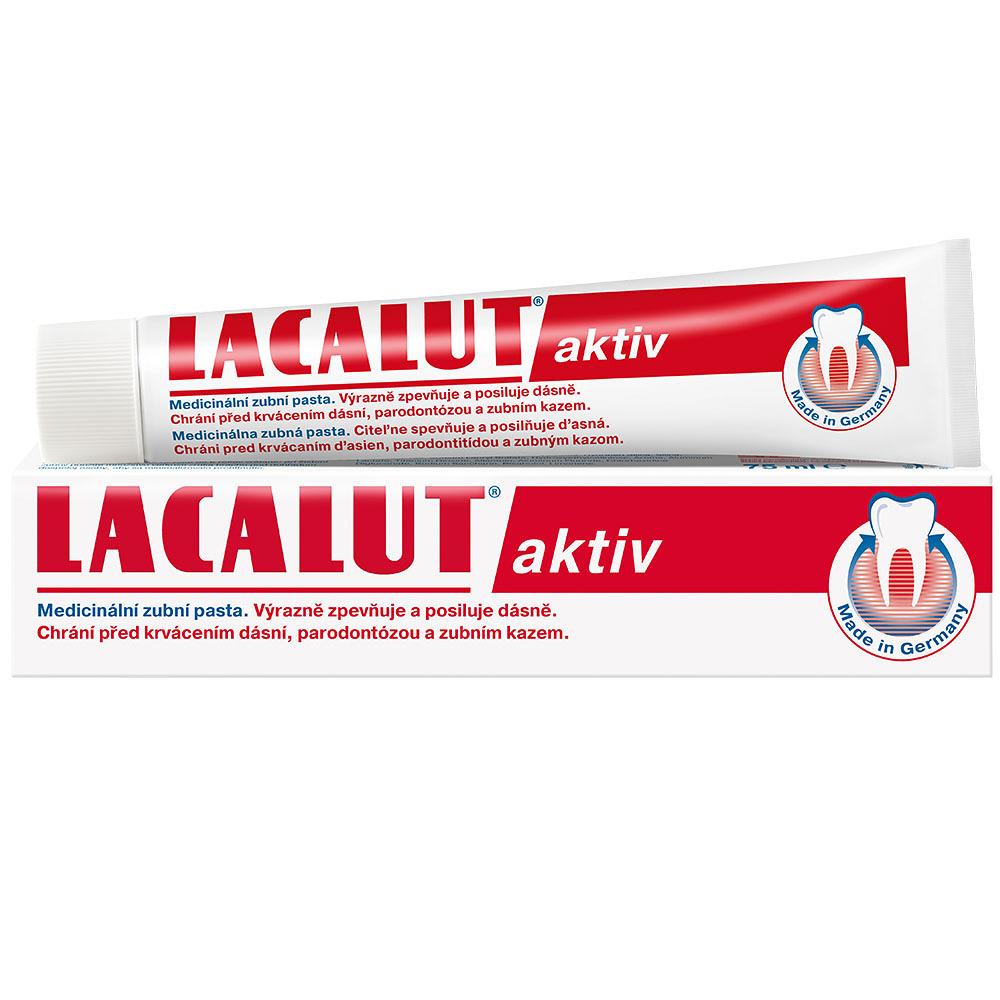 Lacalut Aktiv zubní pasta 75ml Lékárna LEMON