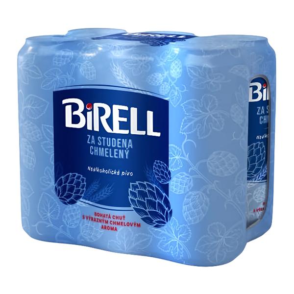 Birell Za studena chmelený, plech 6x500ml