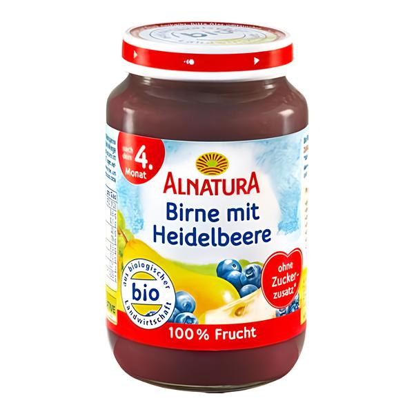 ALNATURA BIO Dětská výživa Hruška a borůvka Košík.cz