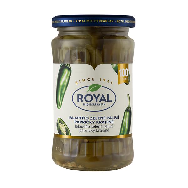 Royal Zelená jalapeno paprika plátky