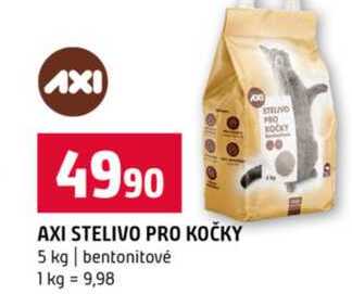 AXI STELIVO PRO KOČKY 5 kg bentonitové