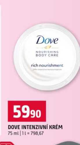 DOVE INTENZIVNÍ KRÉM 75 ml Terno