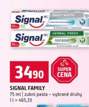 SIGNAL FAMILY 75 ml zubní pasta vybrané druhy Terno