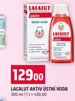 LACALUT AKTIV ÚSTNÍ VODA 300 ml 
