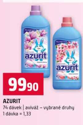 AZURIT 74 dávek aviváž vybrané druhy Terno