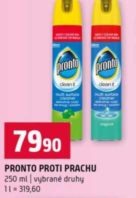 PRONTO PROTI PRACHU 250 ml vybrané druhy Terno