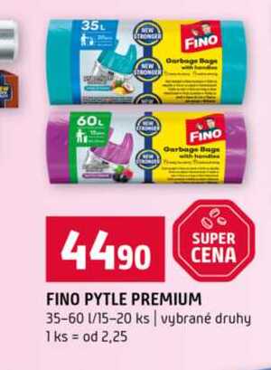 FINO PYTLE PREMIUM 35-60l 15-20 ks vybrané druhy Terno