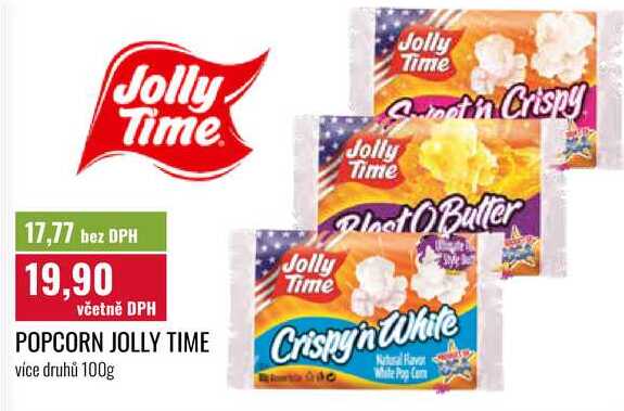 POPCORN JOLLY TIME 100g