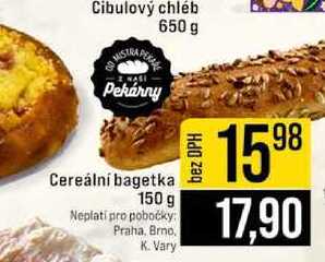 Cereální bagetka 150 g