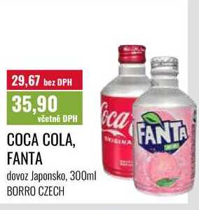 COCA COLA, FANTA 300ml 