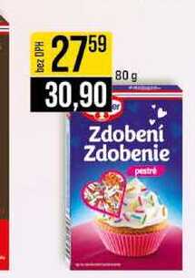 Zdobení Zdobenie 80g 